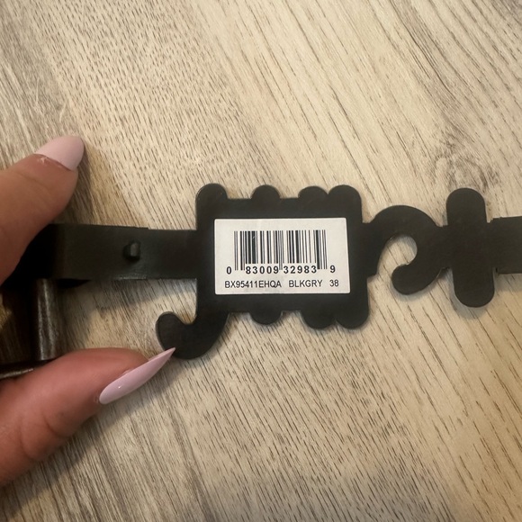 Ed Hardy Black Belt with Colorful Graphics - Picture 7 of 8